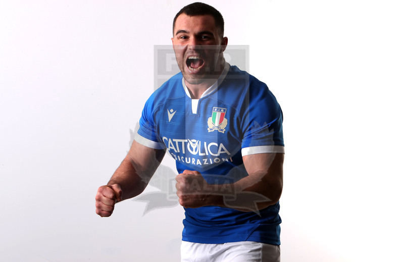 Guinness Sei Nazioni 2021, Roma, Centro Coni Giulio Onesti 29/01/2021, raduno della Nazionale maggiore, ritratti e nuovi profili di atleti e staff, Giosué Zilocchi.