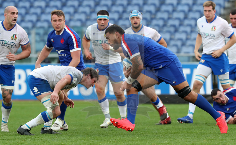 Guinness Sei Nazioni 2021, Round 1, Roma, stadio Olimpico 06/02/2021, Italia v Francia,