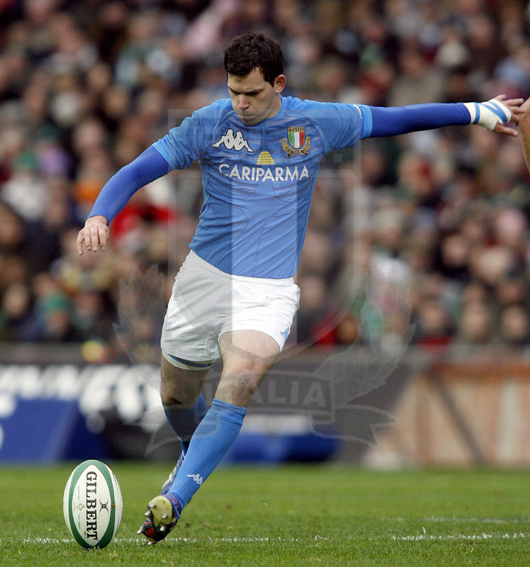 Rbs Sei Nazioni 2008, Dublino, Croke Park 02/02/2008, Irlanda v Italia, Foto Daniele Resini/Fotosportit