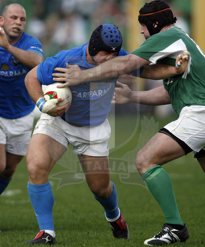 Rbs Sei Nazioni 2007, Roma, stadio Flaminio 17/03/2007, Italia v Irlanda, Foto Daniele Resini/Fotosportit