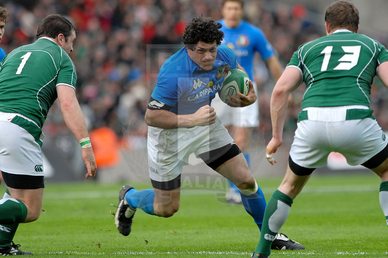 Rbs Sei Nazioni 2008, Dublino, Croke Park 02/02/2008, Irlanda v Italia,