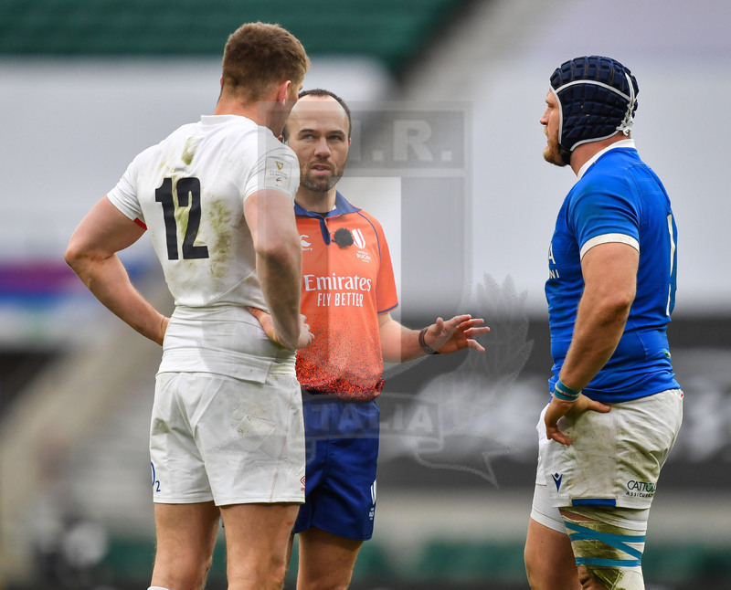Guinness Sei Nazioni 2021, Round 2, Londra, Twickenham 13/02/2021, Inghilterra v Italia, l\