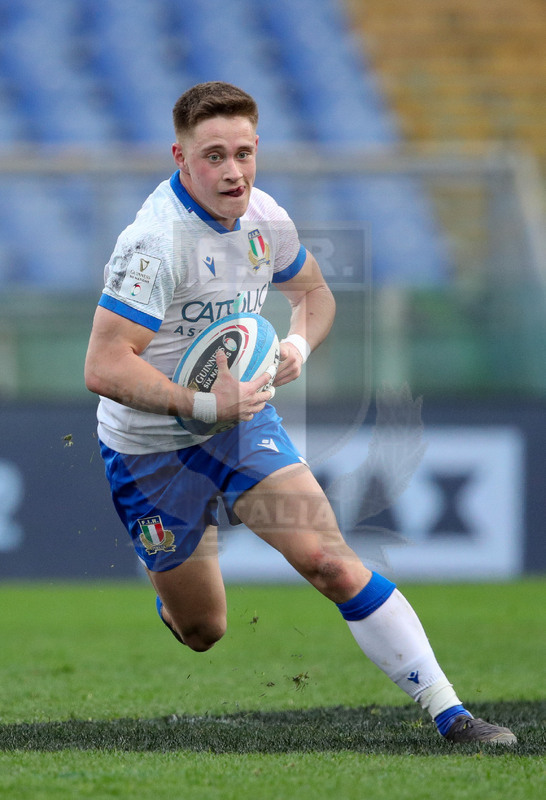 Guinness VI Nazioni 2021, Roma, Stadio Olimpico, 6/02/2021, Italia v Francia. Stephen Varney. Foto Roberto Bregani/Fotosportit