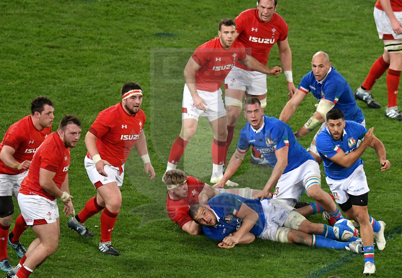 Guinness Sei Nazioni 2019, Round 2, Roma, Stadio Olimpico 09/02/2019, Italia v Galles, un\