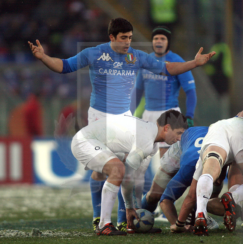 Rbs Sei Nazioni 2012, Roma, stadio Olimpico 11/02/2012, Italia v Inghilterra.