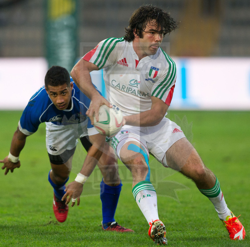 Cariparma test match 2014, Ascoli Piceno 08/11/2014, Italia v Samoa, Luke McLean