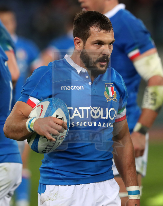 Guinness Sei Nazioni 2019, Round 2, Roma, Stadio Olimpico 09/02/2019, Italia v Galles, Guglielmo Palazzani. Foto Daniele Resini/Fotosportit