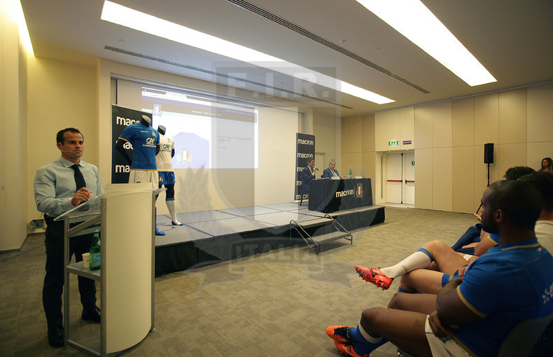 Milano, presentazione del nuovo sponsor tecnico Fir, Milano, NHOW Hotel 03/07/2017, Andrea Cimbrico, responsabile della Comunicazione Fir. Foto Daniele Resini/Fotosportit