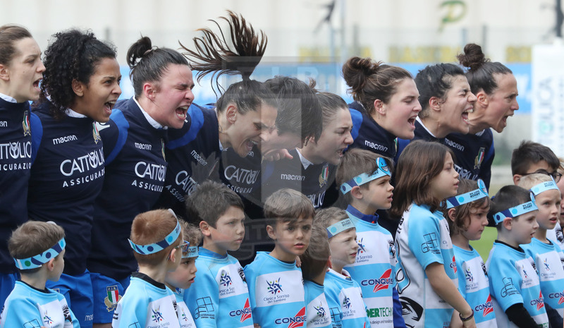 Guinness Sei Nazioni 2019 Donne, Padova, stadio Plebiscito 17/03/2017, Italia Donne v Francia Donne,