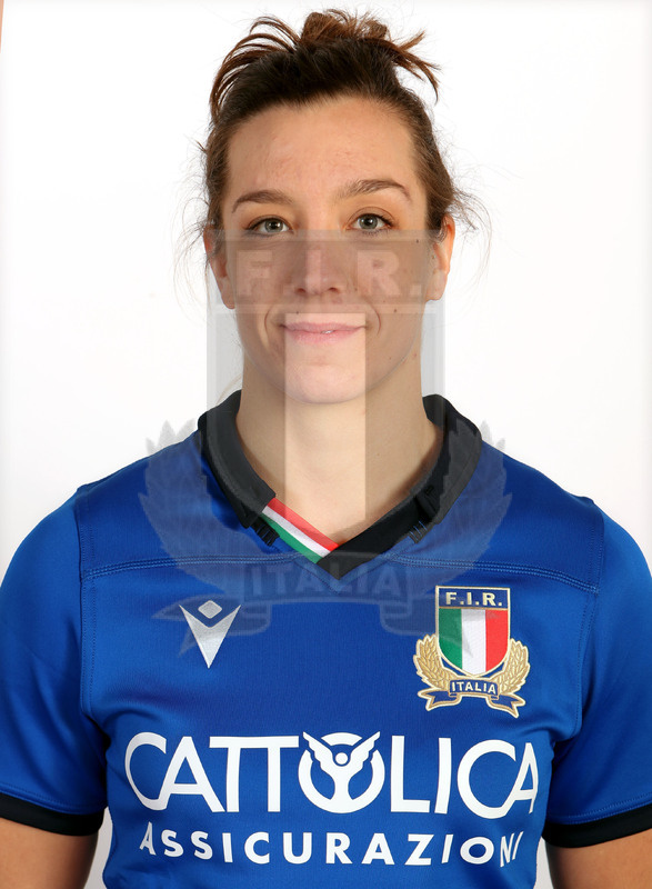 Sei Nazioni 2020, Parma, Cittadella del rugby 05/01/2020, raduno della Nazionale Donne, profili di atlete e staff, Elisa GIORDANO, Valsugana Rugby Padova.