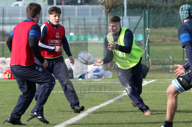 Sei Nazioni 2021, Parma, Cittadella del Rugby 12/01/2021, raduno della Nazionale U20, sessione di allenamento,