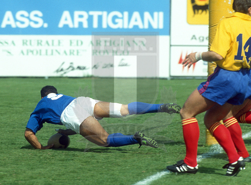 Coppa Europa Fira 1992, Rovigo, stadio Battaglini 18/04/1992, Italia v Romania,