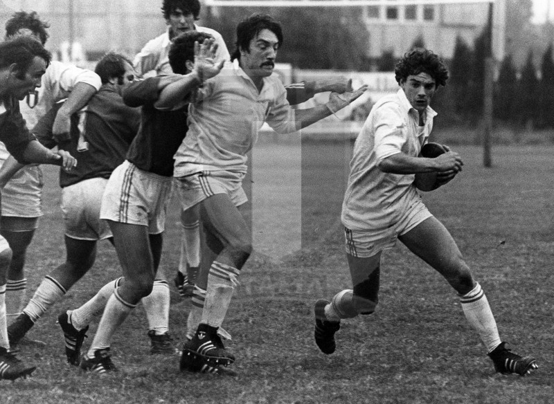 Coppa Europa Fira 1986, Jesi, 13/04/1986, Italia v Portogallo (26-24), Mario Pavin.