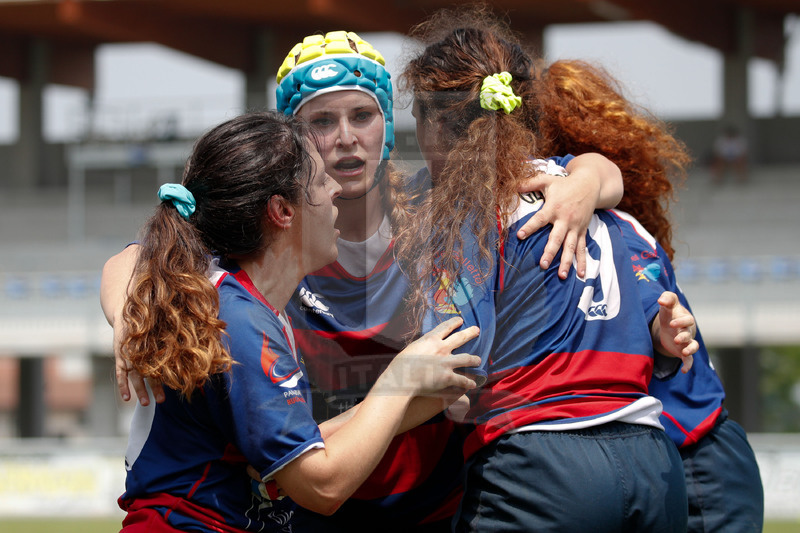 Finali Trofeo Interregionale U16 e Coppa Italia Femminile Seniores Femminile "Trofeo Rebecca Braglia", Calvisano (BS), Pata Stadium, 2-3 Giugno 2018. La festa delle ragazze del Parabiago. Foto: Roberto Bregani @ fotosportit