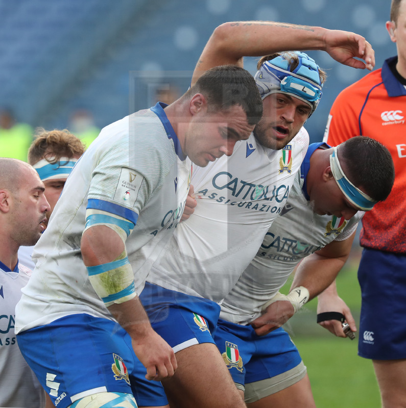 Guinness Sei Nazioni 2021, Round 1, Roma, stadio Olimpico 06/02/2021, Italia v Francia,