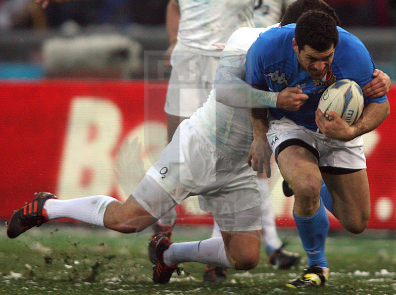 Rbs Sei Nazioni 2012, Roma, stadio Olimpico 11/02/2012, Italia v Inghilterra.
