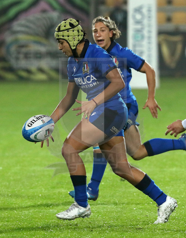 Guinness Sei Nazioni Donne 2020, Round 5, Parma, Cittadella del Rugby 01/11/2020, Italia Donne v Inghilterra Donne, Beatrice Rigoni. Foto Daniele Resini/Fotosportit