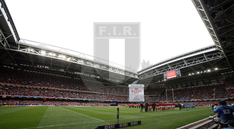 Rbs Sei Nazioni 2008, Cardiff, Millennium Stadium 23/02/2008, Galles v Italia.