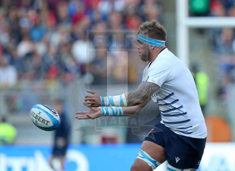Guinness Sei Nazioni 2020, Round 3, Roma, Stadio Olimpico, 22/02/2020, Italia v Scozia. Niccolò Cannone. Foto Roberto Bregani/Fotosportit