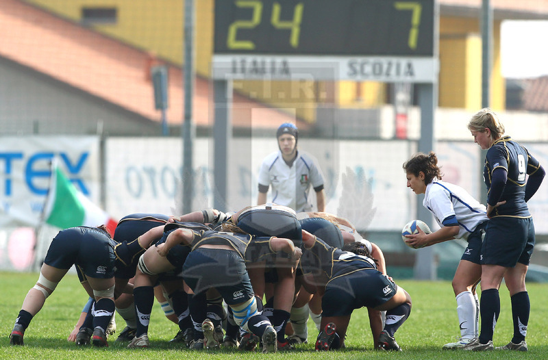 Rbs Sei Nazioni Donne 2012, Rovato, stadio Pagani 17/03/2012, Italia Donne v Scozia Donne,