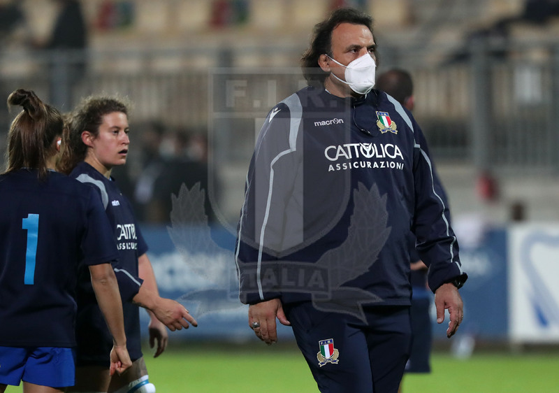 Guinness Sei Nazioni Donne 2020, Round 5, Parma, Cittadella del Rugby 01/11/2020, Italia Donne v Inghilterra Donne, warm up, l\