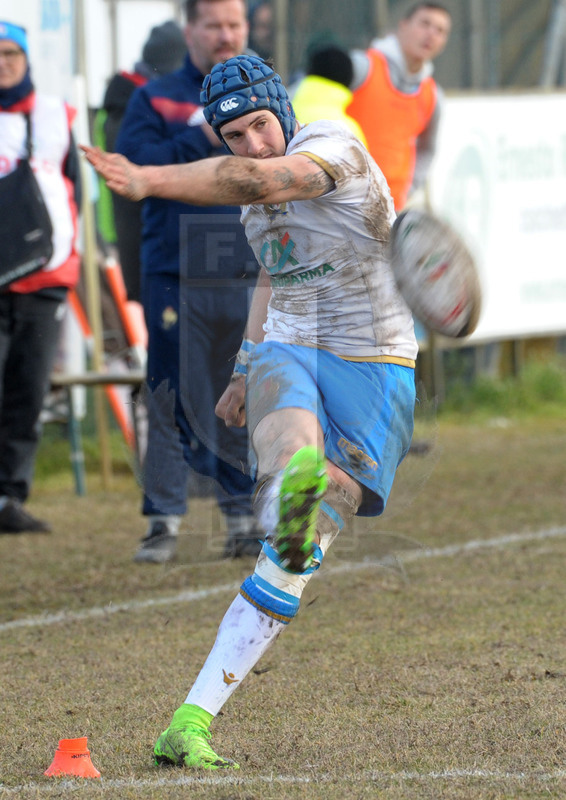 Test match U18, Badia Polesine 24/02/2018, Italia U18 v Francia U18, Michele Paruzzo.