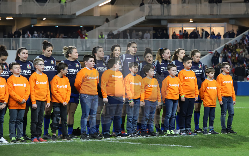 Sei Nazioni 2020 Donne, Limoges, Stade Beaublanc 08/02/2020, Francia Donne v Italia Donne, Azzurre all\