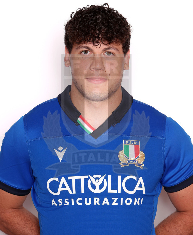 Guinness Sei Nazioni U20 2021, Parma, Cittadella del Rugby 15/06/2021, raduno Nazionale U20, profili individuali di giocatori e staff, Luca ANDREANI (Rugby Bassa Bresciana), capitano.
