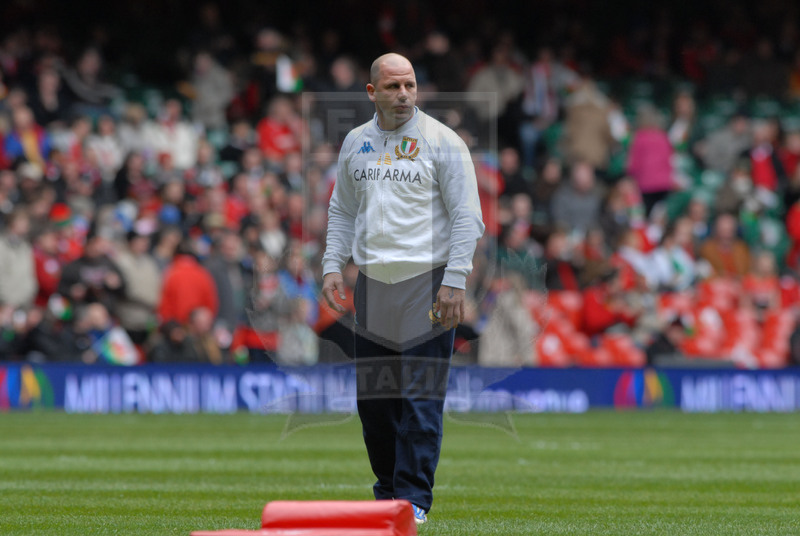 Rbs Sei Nazioni 2008, Cardiff, Millennium Stadium 23/02/2008, Galles v Italia, Foto Francesca Battilani