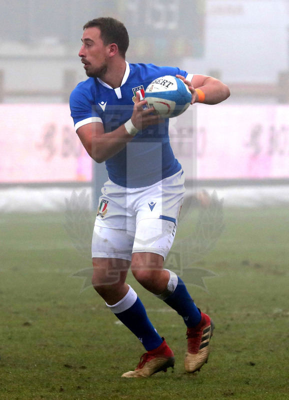 Test match, Parma, stadio Lanfranchi 18/12/2021, Italia Emergenti v Romania, Michelangelo Biondelli. Foto Daniele Resinii/Fotosportit