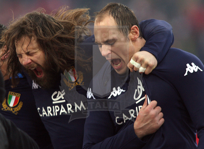 Rbs Sei Nazioni 2012, Roma, stadio Olimpico 11/02/2012, Italia v Inghilterra.