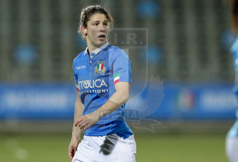Guinness Sei Nazioni 2019 Donne, Round 3, Parma, Stadio Lanfranchi, 23/02/2019, Italia Donne v Irlanda Donne. Aura Muzzo. Foto Roberto Bregani/Fotosportit