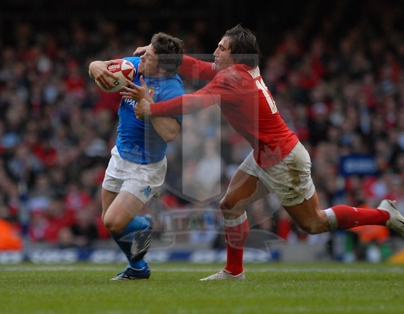 Rbs Sei Nazioni 2008, Cardiff, Millennium Stadium 23/02/2008, Galles v Italia, Foto Francesca Battilani
