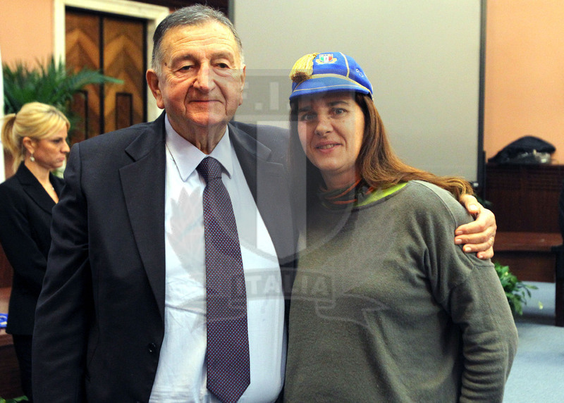 Cerimonia di consegna dei Cap alle atlete delle Nazionali femminili, Roma, salone d\