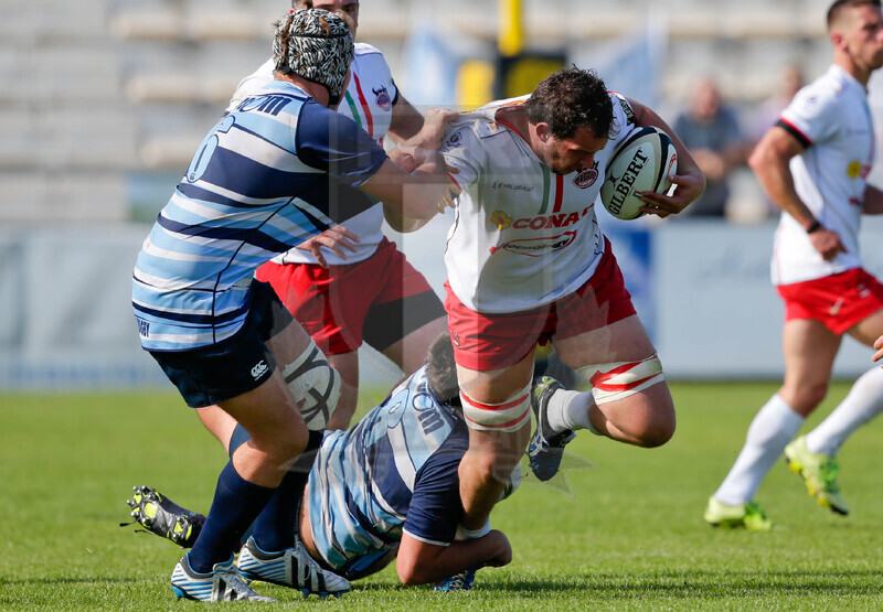Rugby, Serie A 2015-2016, Finale, Viadana (MN), Stadio Zaffanella, 22-05-2016, Conad Reggio v Tossini Pro Recco. Davide Rimpelli. Foto: Roberto Bregani / Fotosportit