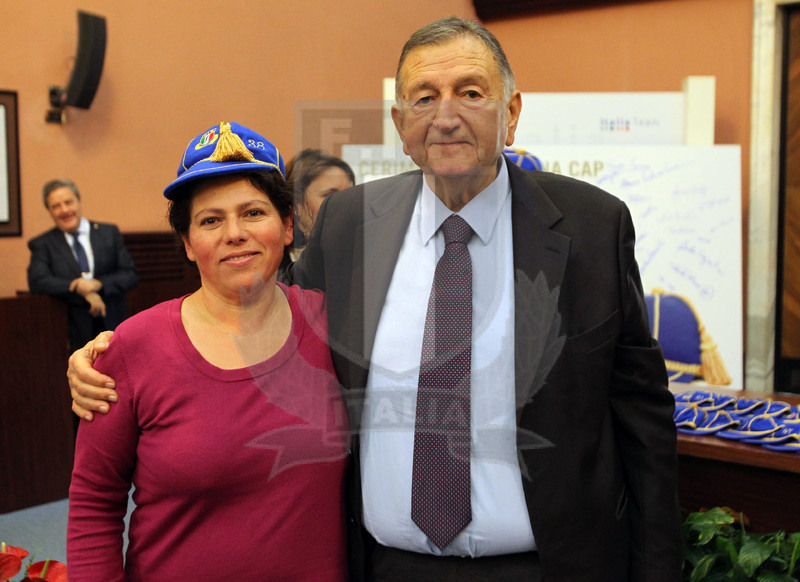 Cerimonia di consegna dei Cap alle atlete delle Nazionali femminili, Roma, salone d\
