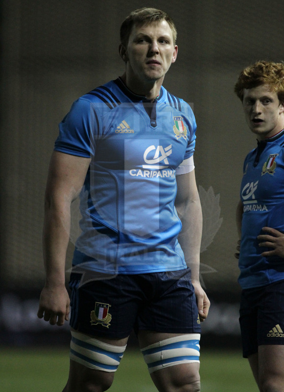 RBS Sei Nazioni 2017, Cumbernauld, Broadwood Stadium 17/03/2017, Scozia U20 v Italia U20, Gabriele Venditti. Foto Daniele Resini/Fotosportit