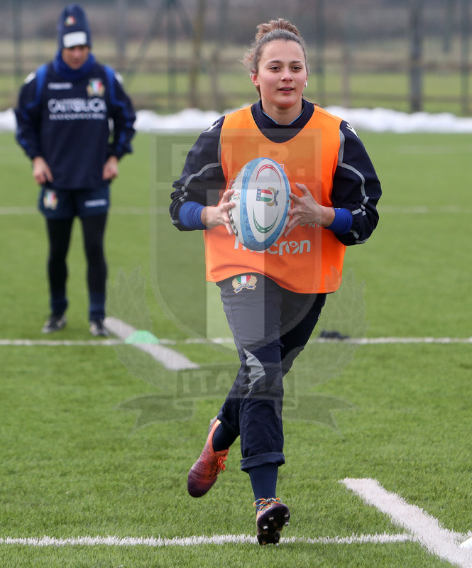 Guinness Sei Nazioni 2021, Parma, Cittadella del Rugby 09/01/2021, raduno Nazionale Donne, sessione di allenamento, Foto Daniele Resini/Fotosportit