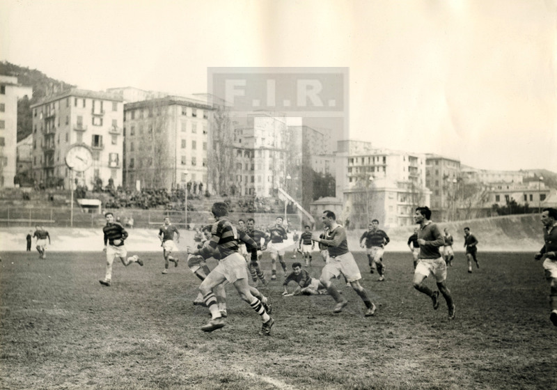 Genova, 30/03/1958, Selezione Italiana v Comité des Alpes.