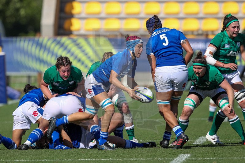 Rugby World Cup 2021 Women, Qualifier, Parma, stadio Lanfranchi 19/09/2021, Italia Donne v Scozia Donne, apertura di Elisa Giordano. Foto Roberto Bregani/Fotosportit
