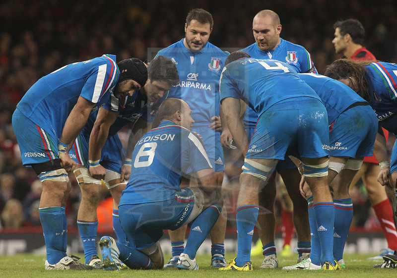Sei Nazioni 2014, Cardiff. Millennium Stadium, 01/02/2014. Galles v Italia,