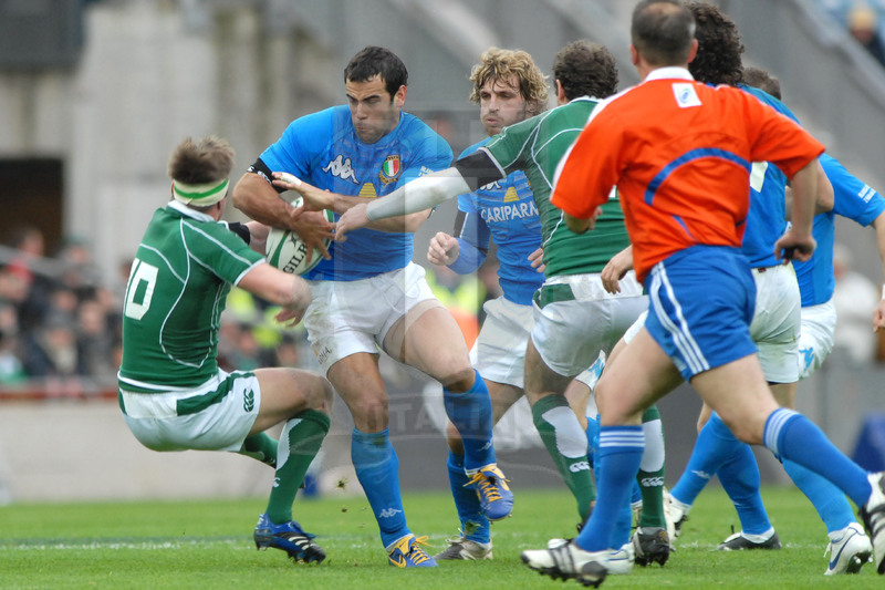 Rbs Sei Nazioni 2008, Dublino, Croke Park 02/02/2008, Irlanda v Italia, Foto Francesca Battilani