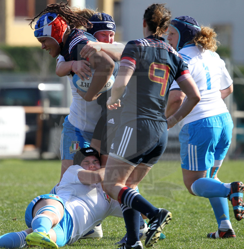 RBS Sei Nazioni Donne 2017, Parma, stadio Sergio Lanfranchi 12/03/2017, Italia Donne v Francia Donne, Foto Daniele Resini/Fotosportit