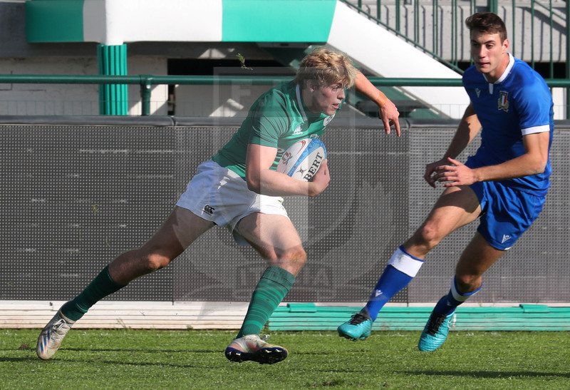 Test match U18, Trviso, stadio di Monigo, Italia U18 v Irlanda U18,