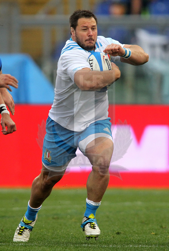 RBS Sei Nazioni 2015, Roma, stadio Olimpico 15/03/2015, Italia v Francia, Alberto De Marchi. Foto Daniele Resinio/Fotosportit
