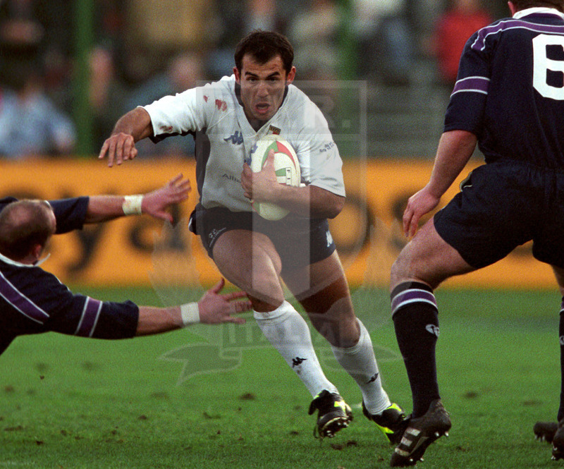Rbs Sei Nazioni 2002, Roma, stadio Flaminio 16/02/2002, Italia v Scozia, Cristian Stoica nell\