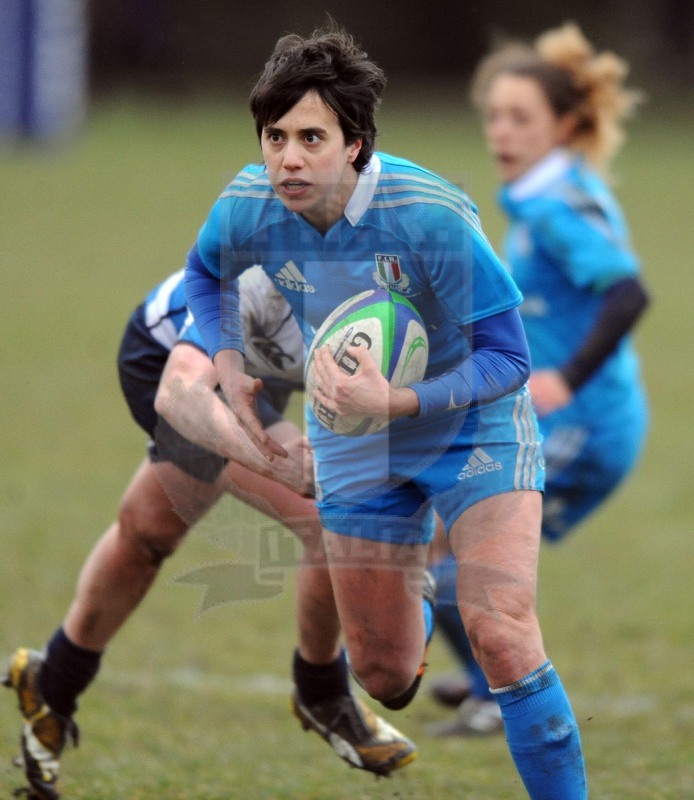 Sei Nazioni Donne, Mayfield, Dundee 10/02/2013, Scozia v Italia, Manuela Furlan.