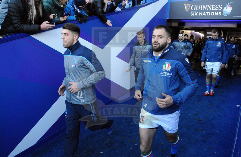 Guinness Sei Nazioni 2018, Round 1, Edimburgo, Murrayfield 02/02/2019, Scozia v Italia, l\