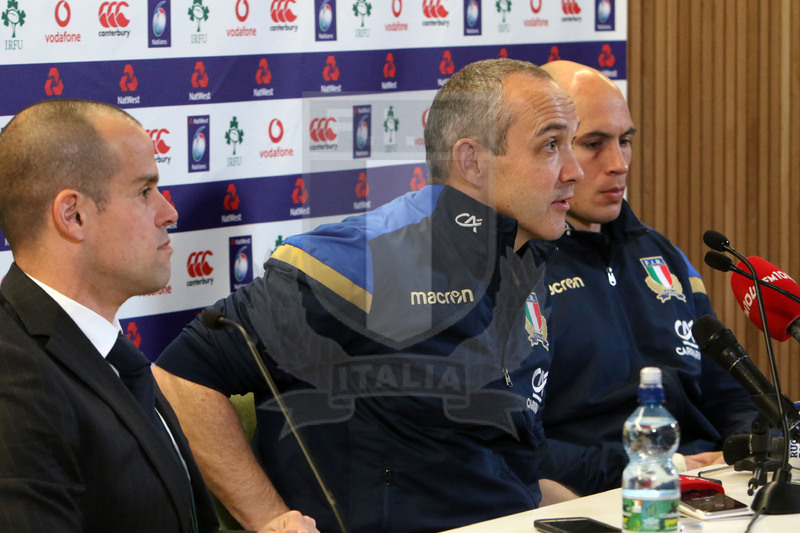 Natwest Sei Nazioni 2018, round 2, Dublino, Aviva Stadium 10/02/2018, Irlanda v Italia, la conferenza stampa a fine match di Conor O\