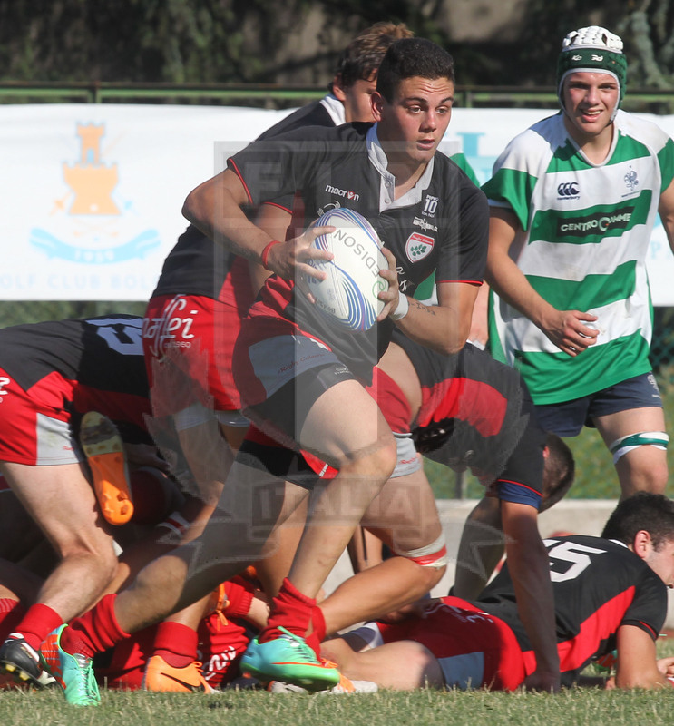 Campionato italiano U18, Finale, Bologna 08/06/2012,Treviso v Colorno, una ripartenza di Patrik Ziliotti.